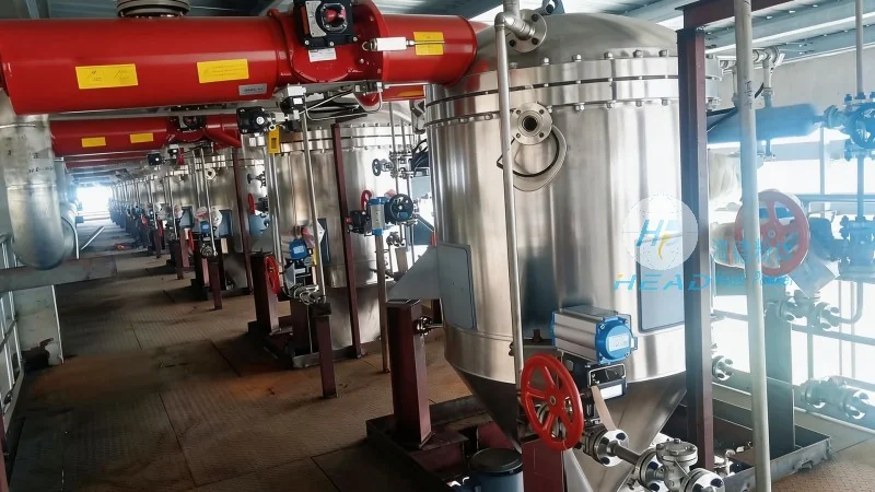 Solução de Transporte Pneumático de Pó de Glucose