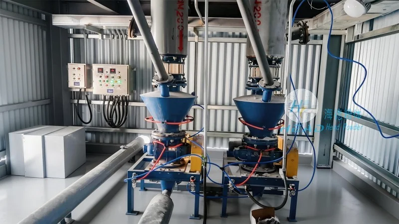 Sistema de Transporte Pneumático de Cloreto de Cálcio