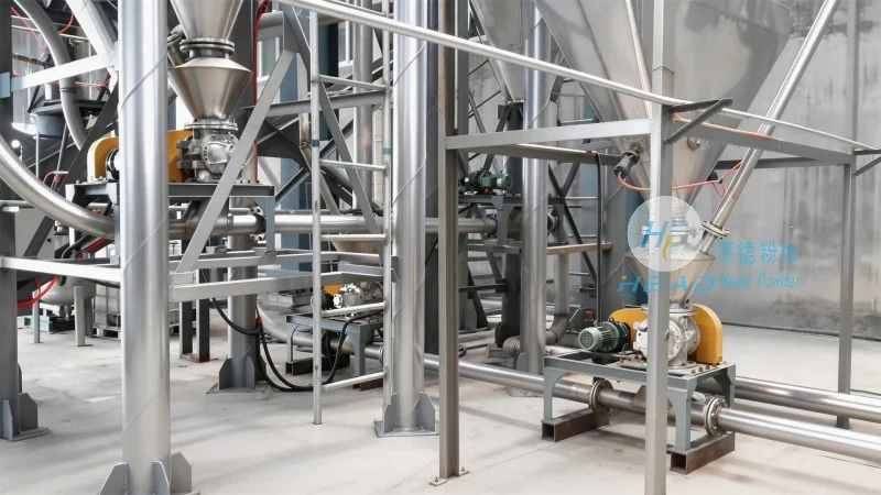 Solução de Transporte Pneumático para Pó de Mica