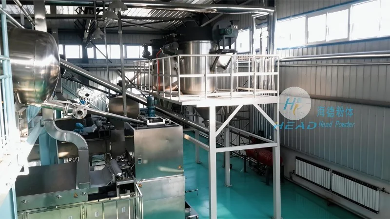 Plano de transporte pneumático para pó de retardante de chama de hidróxido de magnésio