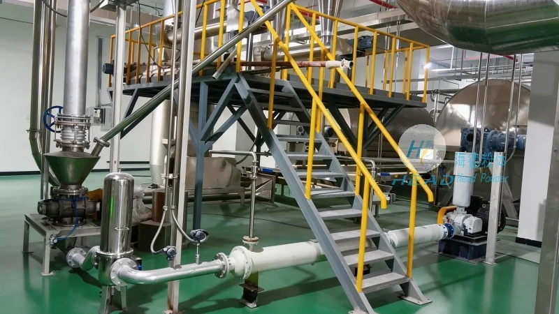 Sistema de Transporte Pneumático para Pó Ultrafino de Kaolin