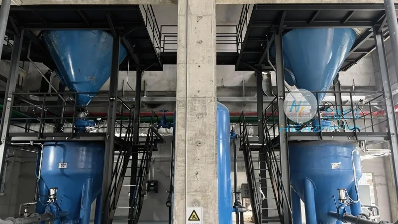 Sistema de Transporte Pneumático de Carbono Granulado