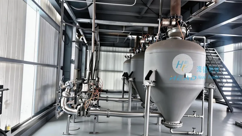 Solução de Transporte Pneométrico com Pó de Carboneto de Silício