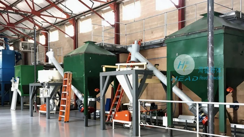 Projeto de Alimentação e Transporte Fechado de Aditivos para Borracha de Sharjah, Emirados Árabes Unidos Projeto de Alimentação e Transporte Fechado de Aditivos para Borracha de Sharjah, Emirados Árabes Unidos