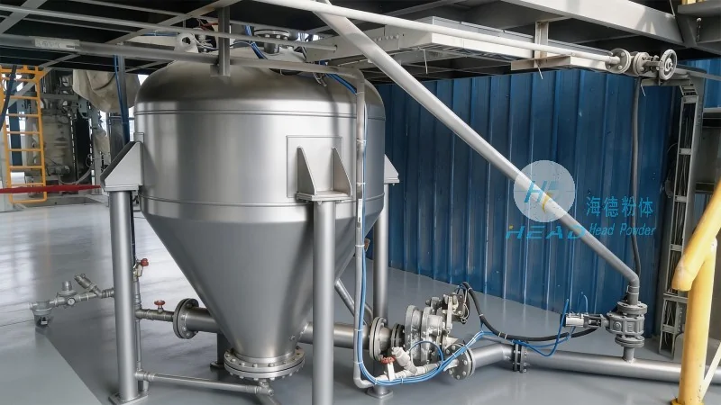 Solução de Transporte Pneumático para Cremes Não Lácteas