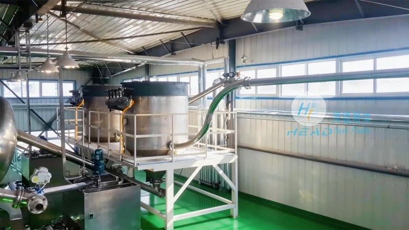 Solução de Transporte Pneumático para Grânulos de Aditivos de Borracha