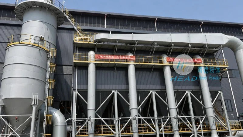 Sistema de Transporte Pneumático com Fosfato de Diamônio