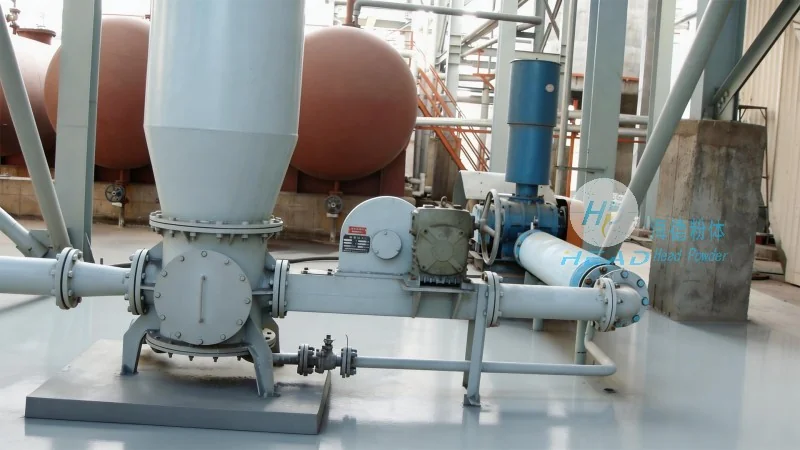 Solução de Transporte Pneumático para Ingredientes Farmacêuticos de Silicato