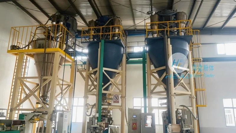 Solução de Transporte Pneumático para Carbonato de Cálcio Pesado