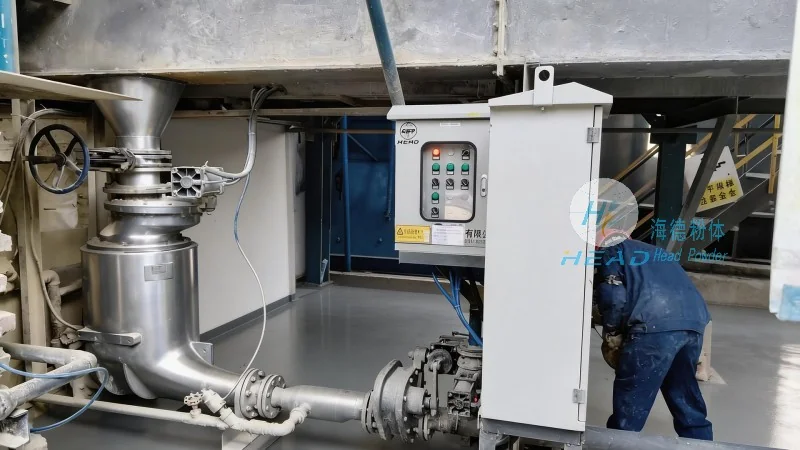 Sistema de Transporte Pneumático para Pó de PTFE