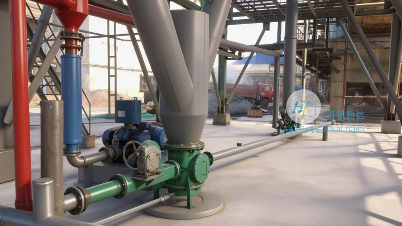 Sistema de Transporte Pneumático para Partículas Floculantes