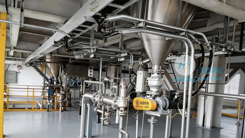 Sistema de Transporte Pneumático e Mistura Automática de Sódio Hipoclorito