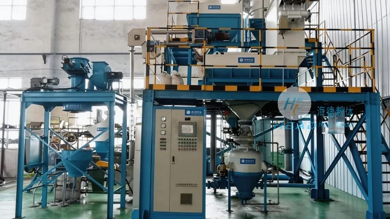 Sistema de transporte pneumático e batimento automático de pó de coque e calcário