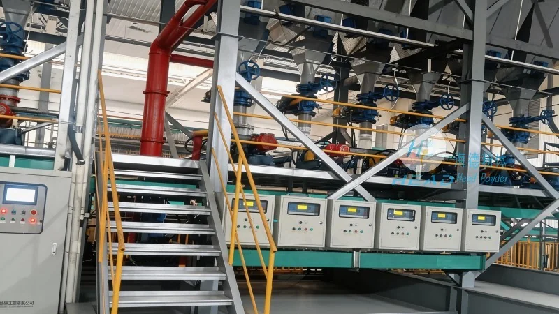 Plano de Transporte Pneométrico com Pó Prateado