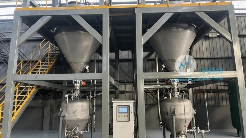 Projeto de Transporte Automático de Pó de Desulfurização da Caldeira de Tien Giang, Vietnã