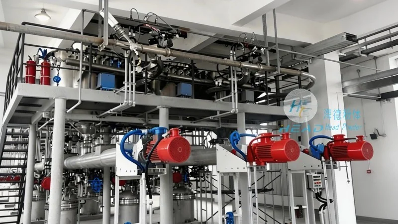 Solução de Transporte Pneumático de Grânulos PLA